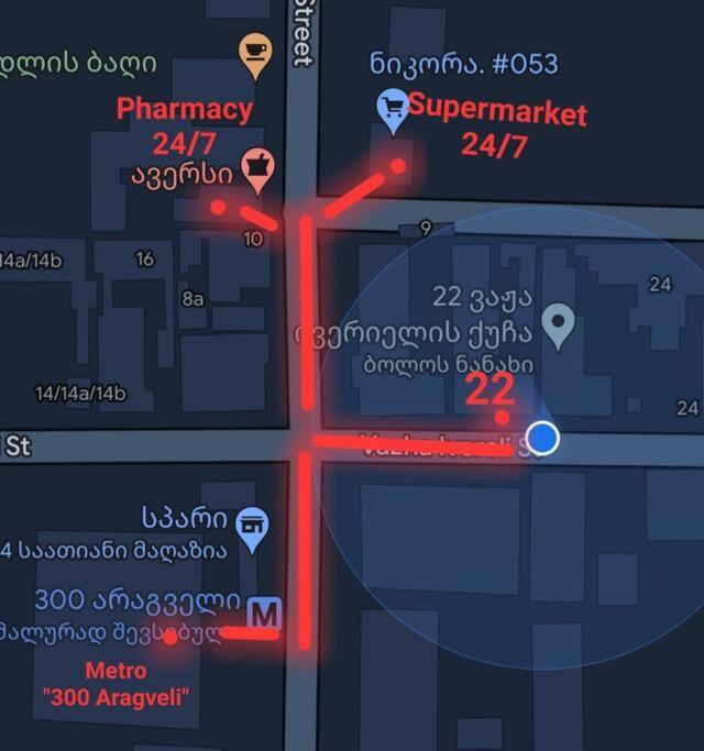 Flat 22 Apartman Tbiliszi Kültér fotó
